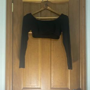 Long Sleeve Ultra Crop Top XS Shien